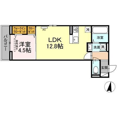 D-roomTSUCHIYAの物件間取画像